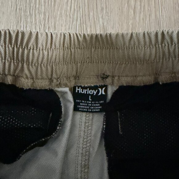 Hurley Boys Performance Jogger Pants - Khaki, L - Picture 4 of 4